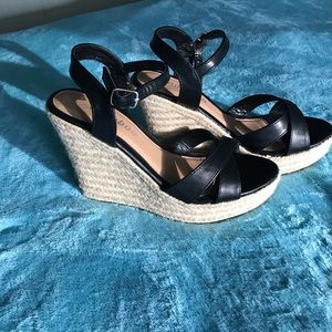 Womans high heel wedge